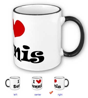 Tennis Mug Gift for tennis players and fans